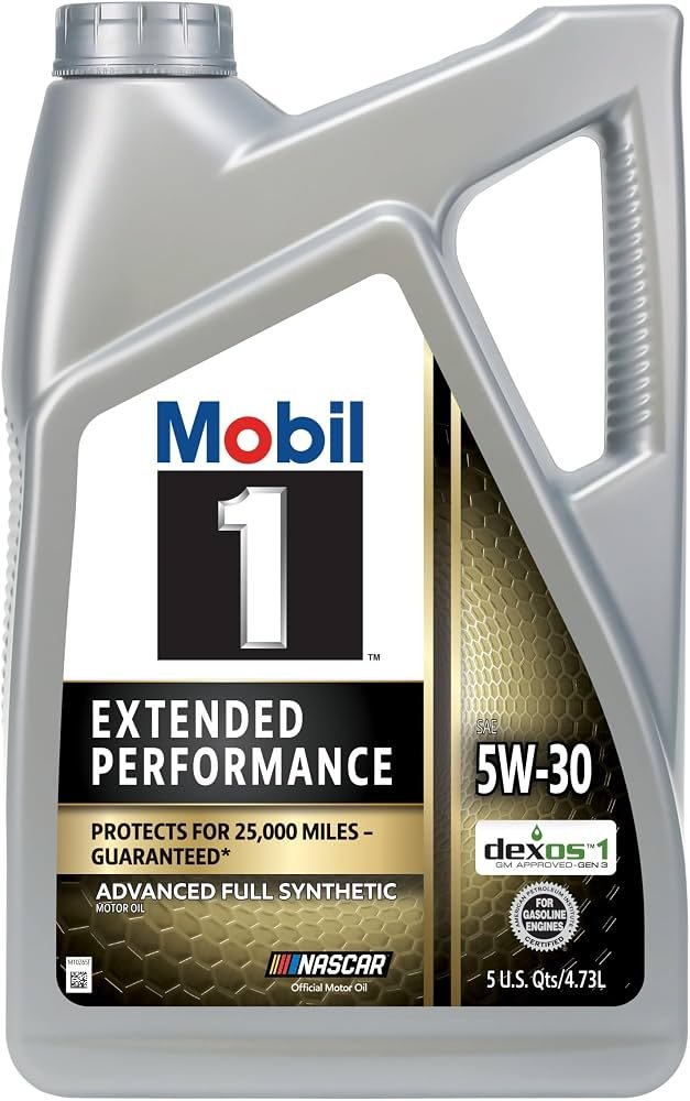 زيت موبيل تخليقى بالكامل (Mobil 1) لزوجة 5W-30 سعة 5 لتر Mobil 1