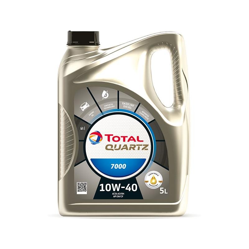 توتال كوارتز 7000 - زيت محرك 10W-40 (5.0 لتر) غير محدد